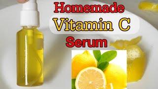 Homemade Vitamin C Serum to remove Dark Spots Pigmentation Suntan and for Glowing skin #vitcserum