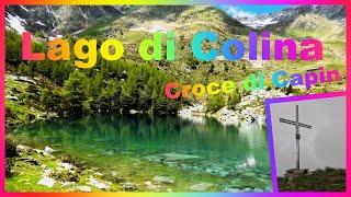 Lago di Colina e croce di Capin  #Trekking Valtellina#trekking Lombardia #trekking italia .