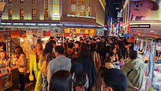 Myeongdong is starting to look like Christmas  November 2024 | Seoul, South Korea 명동 明洞