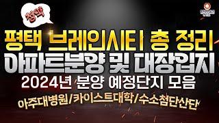 평택 브레인시티 아파트 분양 소식 총 정리 / 평택 브레인시티 2024년 청약 일정 및 평택 브레인시티 아파트 투자하는 방법