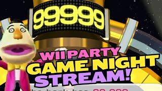 Wii Party game night gameplay stream!