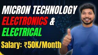 Micron Technology Multiple Jobs for Electronics & Electrical Engineer | Apply Now | Electronics Geek