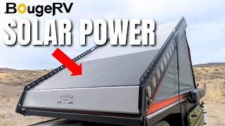 POWER From The Sun! | BougeRV 200W Solar Panel Install and Review