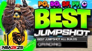 BEST JUMPSHOTS for EVERY BUILD ON NBA 2K25! FASTEST 100% GREENS JUMPSHOT! best jumpshot 2k25