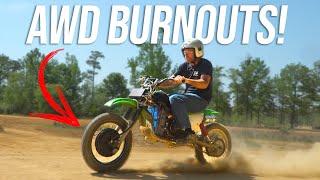 Thrash Testing our Hybrid 2WD dirt bike at Mini Mayhem 2024!