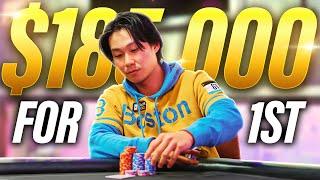 Playing Against THE BEST Poker Players For $185,000!