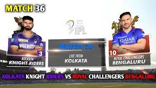 KKR VS RCB 2024 Highlights | Match 36 | #ipl #ipl2024 #kkr #kkrvsrcb