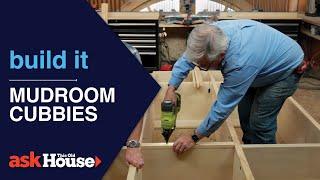 Mudroom Cubbies | Build It | Ask This Old House