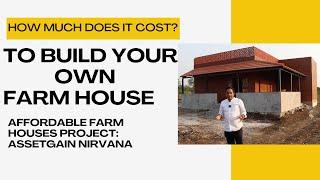 How Expensive it is to Build a Farm House!Costs Discussed- Farmhouses in Hyderabad Real Estate.