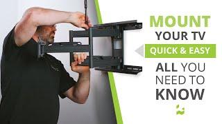 How to Wall Mount a TV Safely (Beginner's Guide) | Kanto Solutions