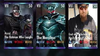 Injustice Gods Among Us iOS - HollywoodShono vs a Metal Team