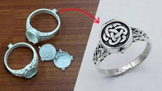 Poison ring | After casting process | Primarose.com