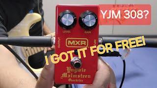 Blah MXR Yngwie Malmsteen Overdrive Pedal YJM 308? Blah