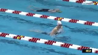 Lilly King Smashes 100 Breaststroke Record | Indiana | Big Ten Swimming and Diving