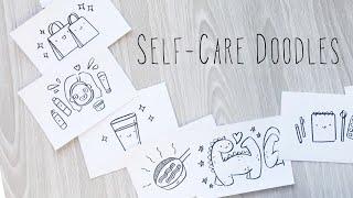 Self-Care Doodles & Tips | Doodles by Sarah