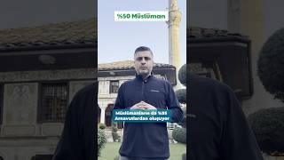 Bir kadının yaptırdığı cami işte böyle olur. Balkanların￼ En Süslü Camisi.  #makedonya