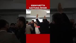 Kayyum atanan Esenyurt'ta CHP Grup Toplantı Odası tabelası söküldü!