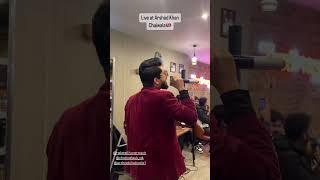 Amir HASHMI live performance at Cafe Chaiwala, Ilford lane, London.  #vlog #food #chaiwala