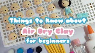 Beginners Guide to Air Dry Clay | Air Dry Clay Tutorial