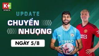 ĐIỂM TIN CHUYỂN NHƯỢNG (5/8) | HOJLUND SẴN SÀNG RA MẮT MAN UNITED - PEP XÁC NHẬN THƯƠNG VỤ GVARDIOL