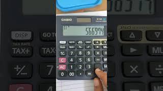 Casio Calculator MJ-120D