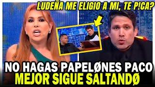 PACO BAZAN le responde a MAGALY MEDINA tras ser NINGUNEAD por entrevista a SERGIO LUDEÑA sobre CUEVA