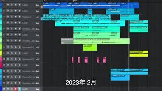 2023→2024 作曲成長記録【DTM】