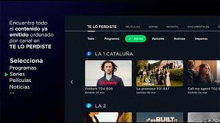 Descubre todo lo que puedes hacer en la nueva interfaz de tu Agile TV