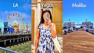 Travelling w. the Samsung S24 Ultra to LA, Vegas & Malibu| Camera test, battery and performance