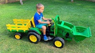 Funny stories about unboxing Tractors - compilation