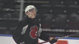 Samuel Savoie part of an exciting rookie class for the Rockford IceHogs