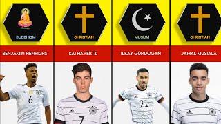 Religion of Germany Football Players  Muslim Christian Buddhism ️️️