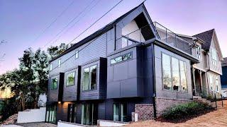 INSIDE a $1,240,000 Modern Luxury Home in Downtown Raleigh, NC | Eric Mikus Tour