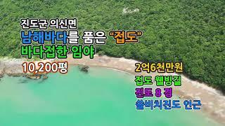 [Any의114부동산] #175  진도 연륙교 있는 웰빙섬  접도. 아름다운 바닷가 임야 만평 매매.