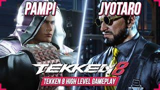 TEKKEN 8  PAMPi (STEVE) vs Jyotaro (VICTOR) Aggressive Gameplay  T8 Player Match 