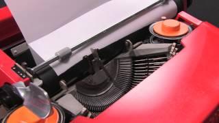 Collections in Motion: Valentine Typewriter