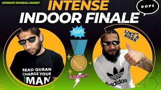 High Intensity Indoor Tapeball Cricket Finale. UstaadAli