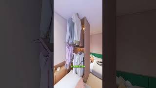 Ein kleines Schlafzimmer für 2 Kinder gestalten! #shorts