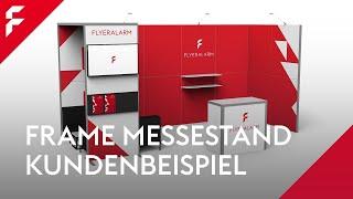 FRAME Messestand für die Wirtschaftsförderung Raum Heilbronn | FLYERALARM Expo Systems