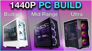 TOP 3: Best 1440p Gaming PC Build For ALL BUDGETS!