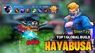 Hayabusa Best Build 2023 [ Hayabusa Top 1 Global Gameplay] By StenTzy - Mobile Legends