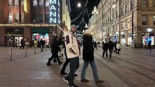 Helsinki Cold Walking Tour  | Helsinki Finland 2025 4K