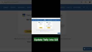 Download ,install and Update Tally Prime 5.0 #Shorts