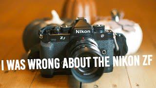 I was wrong about the Nikon ZF! Thoughts on a perfect mess of a hybrid camera.