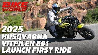 2025 Husqvarna Vitpilen 801 | Launch First Ride