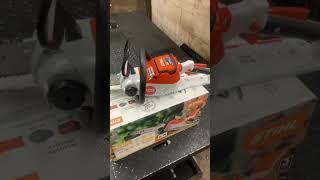 Stihl MSA 60 (Battery Chainsaw) #electric #tools #sierrarepair #firewood #stihl #batterychainsaw