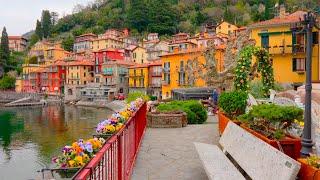 Menaggio Italy - Lakeside Village 4k HDR Walking Tour