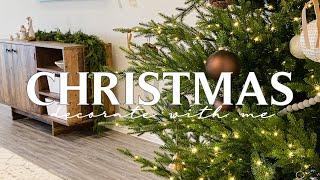 CHRISTMAS DECORATE WITH ME 2021 | MINIMAL CHRISTMAS DECOR | CHRISTMAS DECOR IDEAS