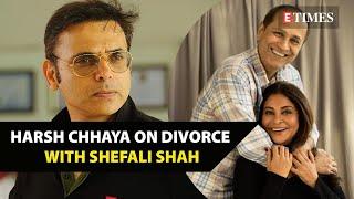 Shefali Shah's ex-husband Harsh Chhaya talks about their separation: No, we are not friends