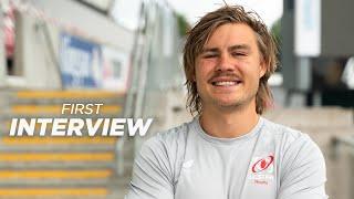 First interview with new signing Aidan Morgan